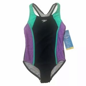 Girl’s Speedo One Piece Bathing Suit NWT